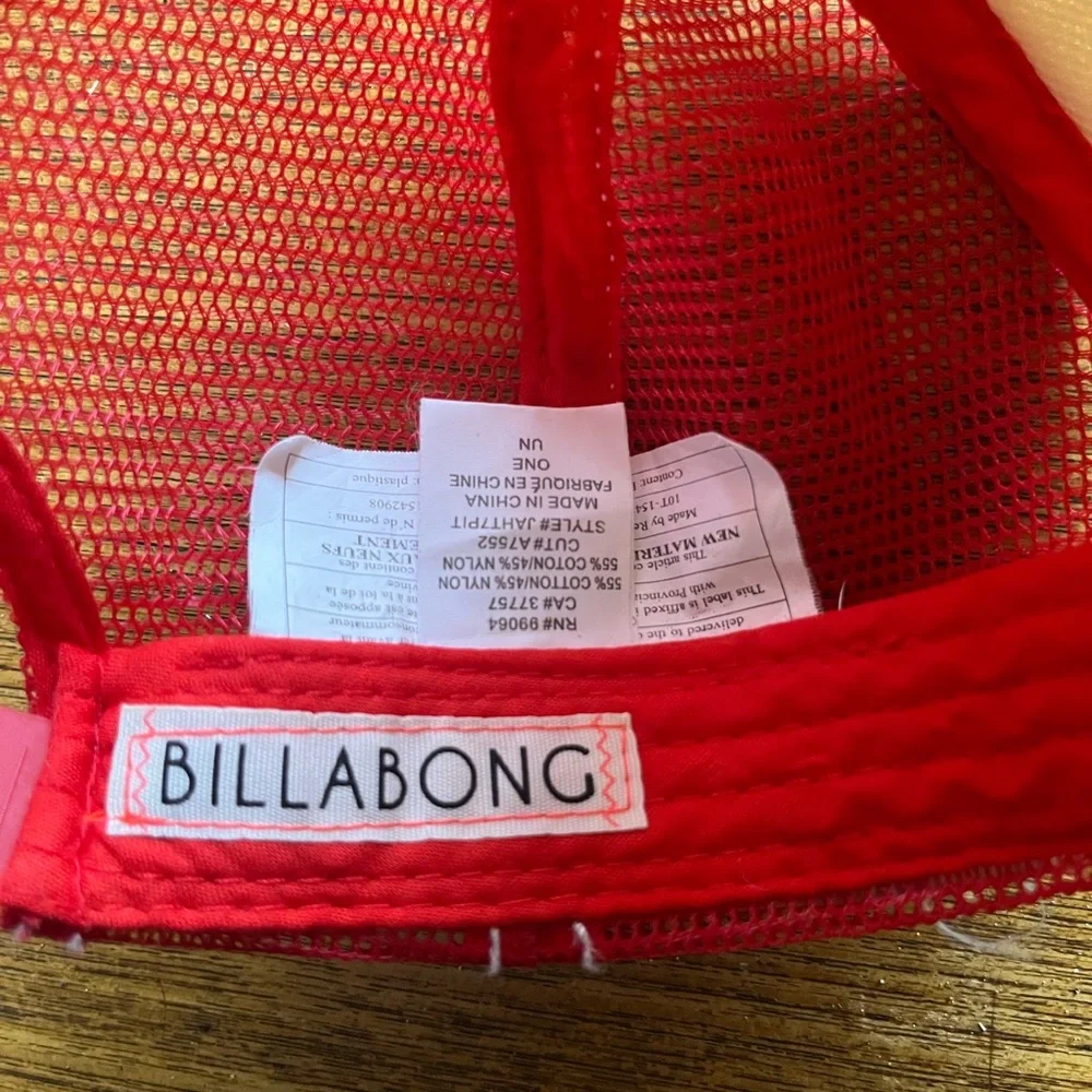 Billabong “California Love” Snap Back Trucker Hat - Women’s - Picture 3 of 5